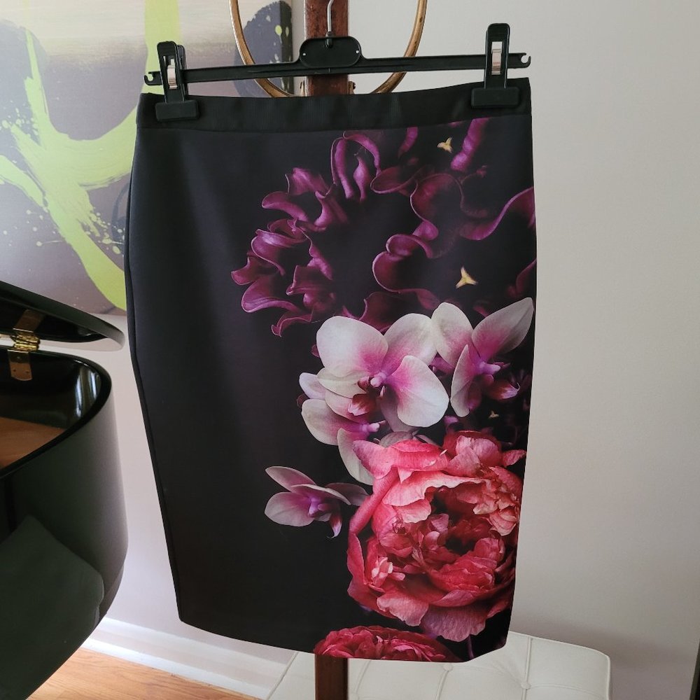 Ted Baker Floral Skirt US 6